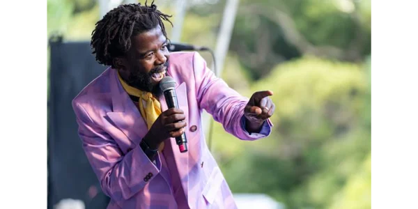 Mandisi Dyantyis (South Africa) & Afrospace Interchange at Theatre Royal Castlemaine