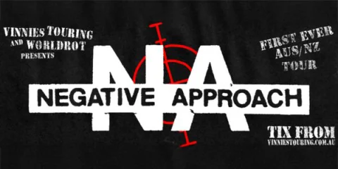 Negative Approach 2026 AUS & NZ Tour at Vinnies Dive