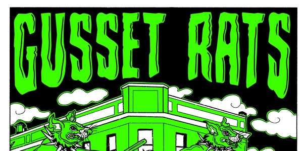 GUSSET RATS do THE TOTE at The Tote Hotel Band Room