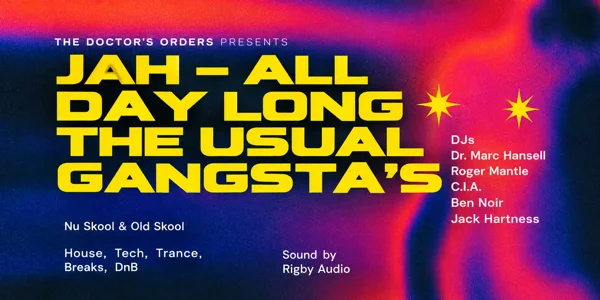 JAH All Day Long + The Usual Gangsta's at Sooki Lounge