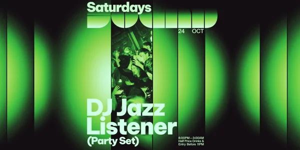 Sound Music Bar Pres. DJ Jazz Listener at Sound Music Bar