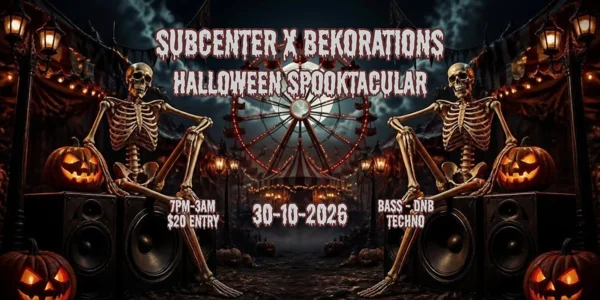 SUBCENTER X BEKORATIONS HALLOWEEN SPOOKTACULAR at Volta