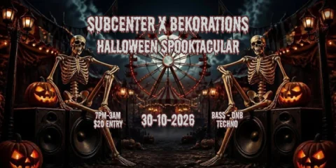 SUBCENTER X BEKORATIONS HALLOWEEN SPOOKTACULAR at Volta
