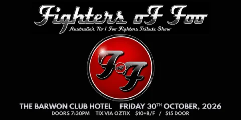 Fighters Of Foo - Australia's Ultimate Foo Fighters Live Experience at Barwon Club Hotel