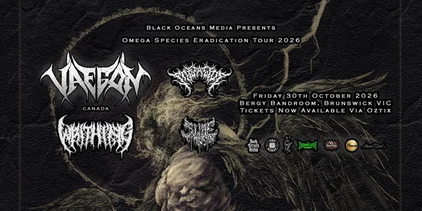Vaegon - Canadian Tech Death (Melbourne-Naarm) at Bergy Bandroom