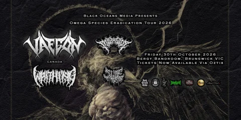 Vaegon - Canadian Tech Death (Melbourne-Naarm) at Bergy Bandroom