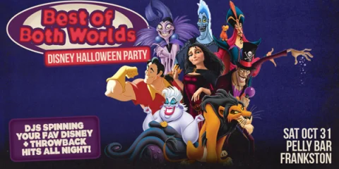 Best of Both Worlds: Halloween Party - Frankston at Pelly Bar