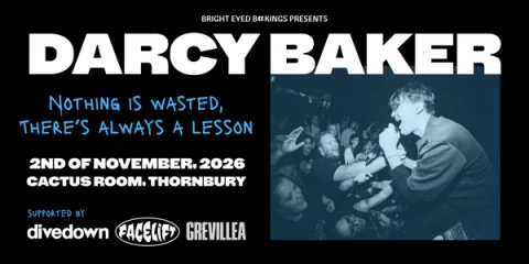 Darcy Baker "Nothing Is Wasted, There's Always A Lesson" EP Launch Show at Cactus Room