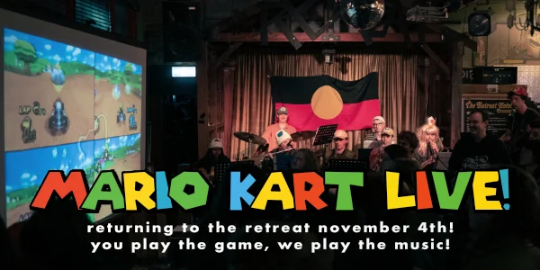 Mario Kart Live at The Retreat Hotel