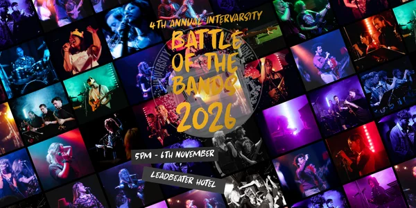 Intervarsity Battle of the Bands 2026 at Leadbeater Hotel