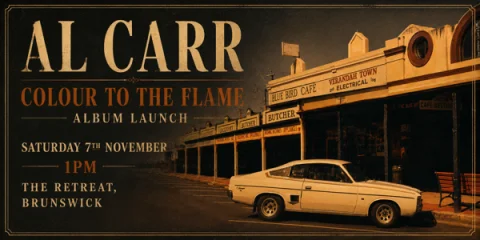 Al Carr - Colour To The Flame album launch at The Retreat Hotel