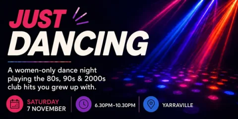 JUST DANCING (WOMENS ONLY EVENT) SOLD OUT at Kindred Studios