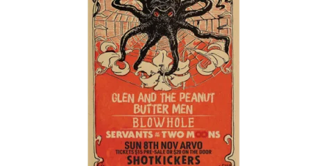 Servants Of The Two Moons Debut Show at Shotkickers