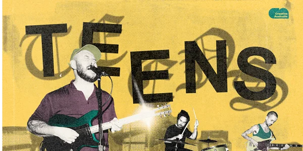 TEENS - Negative Energy Australian Tour with MILKSICK (FRONT BAR- FREE GIG!!) at The Tote Hotel Band Room