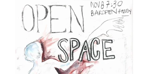 Open Space (Light, Sound and Sculpture exhibition) at Bar Open Fitzroy