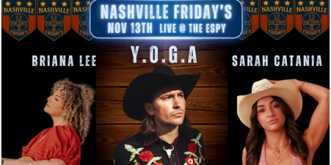 Nashville Friday's w/ Y.O.G.A, Sarah Catania, Briana Lee at Basement @ Esplanade Hotel
