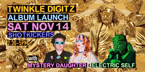 Twinkle Digitz 'Golden Cheese Emporium' Album Launch at Shotkickers