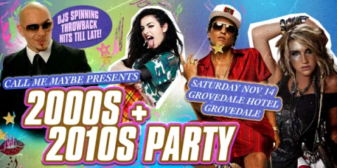 2000s + 2010s Party - Grovedale at The Grovedale Hotel