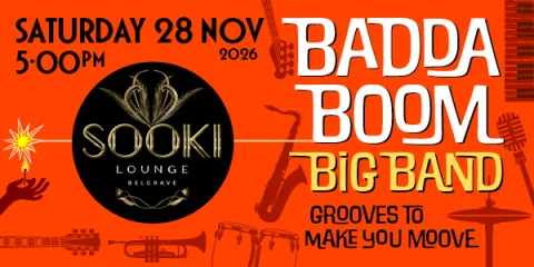 BADDA BOOM BIG BAND at Sooki Lounge