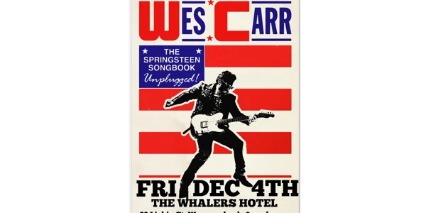 Wes Carr - The Springsteen Songbook: Unplugged at Whalers Hotel