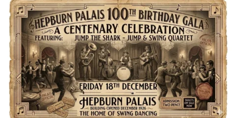 Hepburn Palais' 100th Birthday: Swing, Jazz & Jump Dance Party at Palais-Hepburn