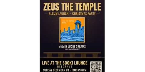 ZEUS THE TEMPLE | ALBUM LAUNCH | CHRISTMAS PARTY at Sooki Lounge