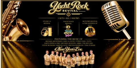 YACHT ROCK REVIVAL unleash all 3 BIG SHOWS on NYE at Shoppingtown Hotel