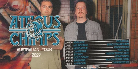 Atticus Chimps Live at Bergy Bandroom at Bergy Bandroom