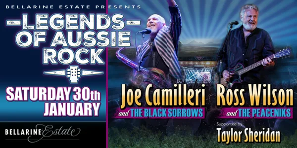 Legends of Aussie Rock at Bellarine Estate