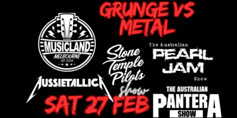 Musicland GRUNGE Vs METAL at Musicland Melbourne