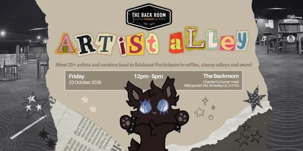 The Back Room's Artist Alley 2026 at The Back Room @ Chardons Corner