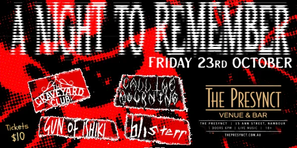 A NIGHT TO REMEMBER at The Presynct