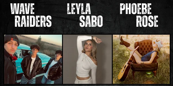 WAVE RAIDERS - LEYLA SABO - PHOEBE ROSE at Norton Music Factory