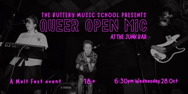 The Buttery Queer Open Mic (18+) at The Junk Bar