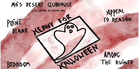 Heavy For Helloween at Mo's Desert Clubhouse
