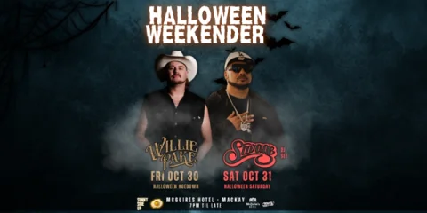 Halloween Weekender - Mackay at McGuires Hotel