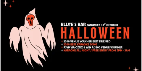 Blute's Halloween Party ($500 Prizes) at Blute's Bar