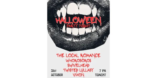 Halloween Party Night at Tomcat