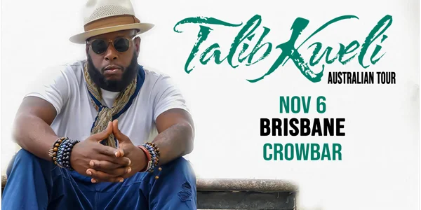 Talib Kweli (USA) at Crowbar Brisbane