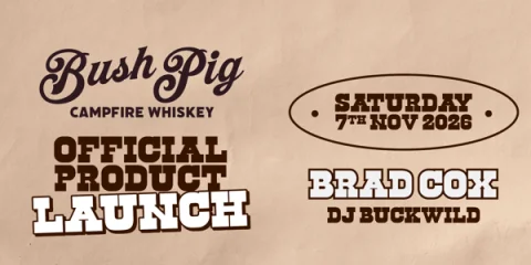 Bushpig Official Product Launch at Railway Hotel Motel