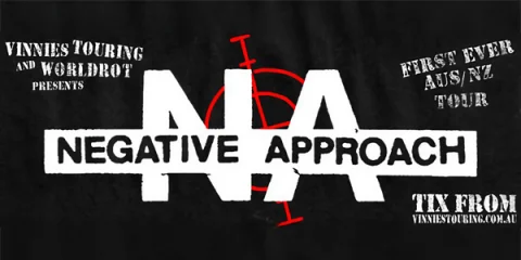 Negative Approach 2026 AUS & NZ Tour at The Brightside Brisbane