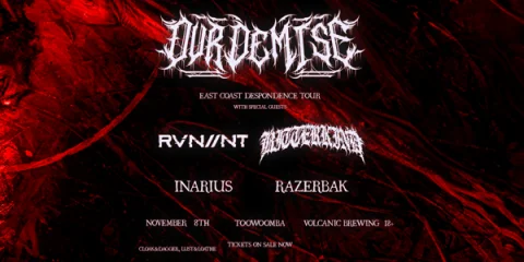 Our Demise “DESPONDENCE” TOUR-Toowoomba at Volcanic Brewing