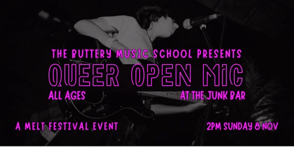 The Buttery Queer Open Mic (Almost All Ages) at The Junk Bar