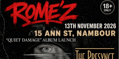 Rome'z- Quiet damage album launch at The Presynct