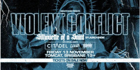 Violent Conflict "Silhouette Of A Saint" EP Release at Tomcat
