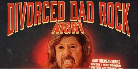 DIVORCED DAD ROCK NIGHT BRISBANE at The Brightside Brisbane