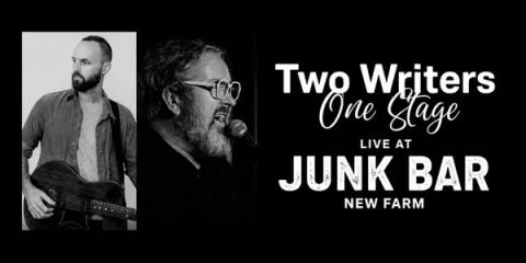 Simon Watson and Tim Sladden at The Junk Bar