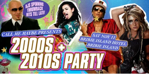 2000s + 2010s Party - Bribie Island at Bribie Island Hotel