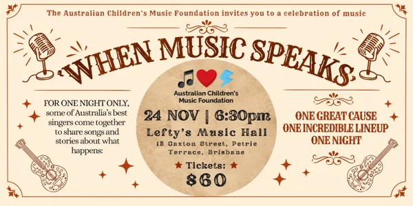 WHEN MUSIC SPEAKS at Lefty's Music Hall