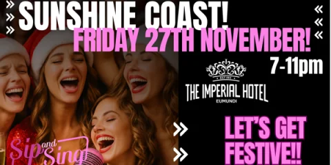 Sip & Sing - Sunshine Coast, Imperial Hotel Eumundi at Bunker (Imperial Hotel)
